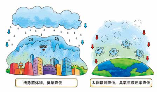 臭氧知識科普(4) | 環境空氣臭氧會通過哪些方式從空氣中消除呢?降水、植樹可以嗎?